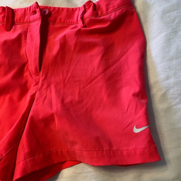 Women’s Nike Golf Dri-Fit Shorts Hot Pink Sz L - Picture 2 of 10